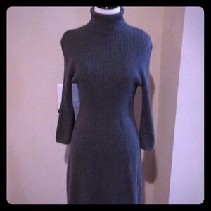 Cashmere sweater dress